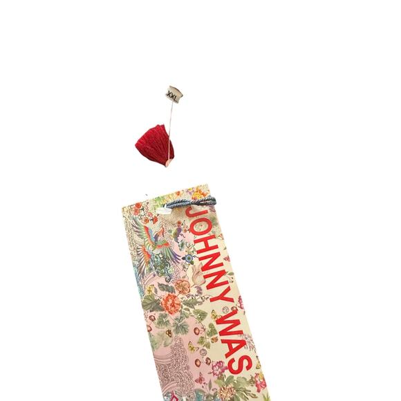 Johnny Was - Vintage NWT Black Maxi Shirt Dress w/Navy Embroidery - XXL - Picture 10 of 14